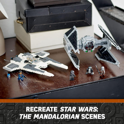 LEGO Star Wars 75348 Mandalorian Fang VS TIE Interceptor