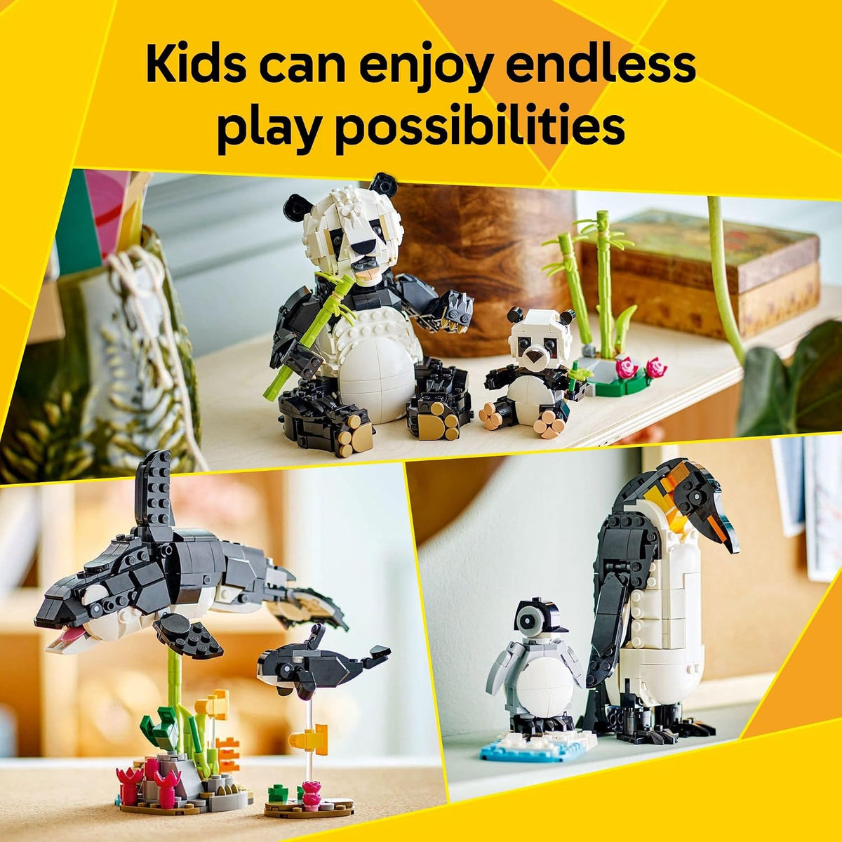 LEGO Creator 31165 Wild Animals Panda Family