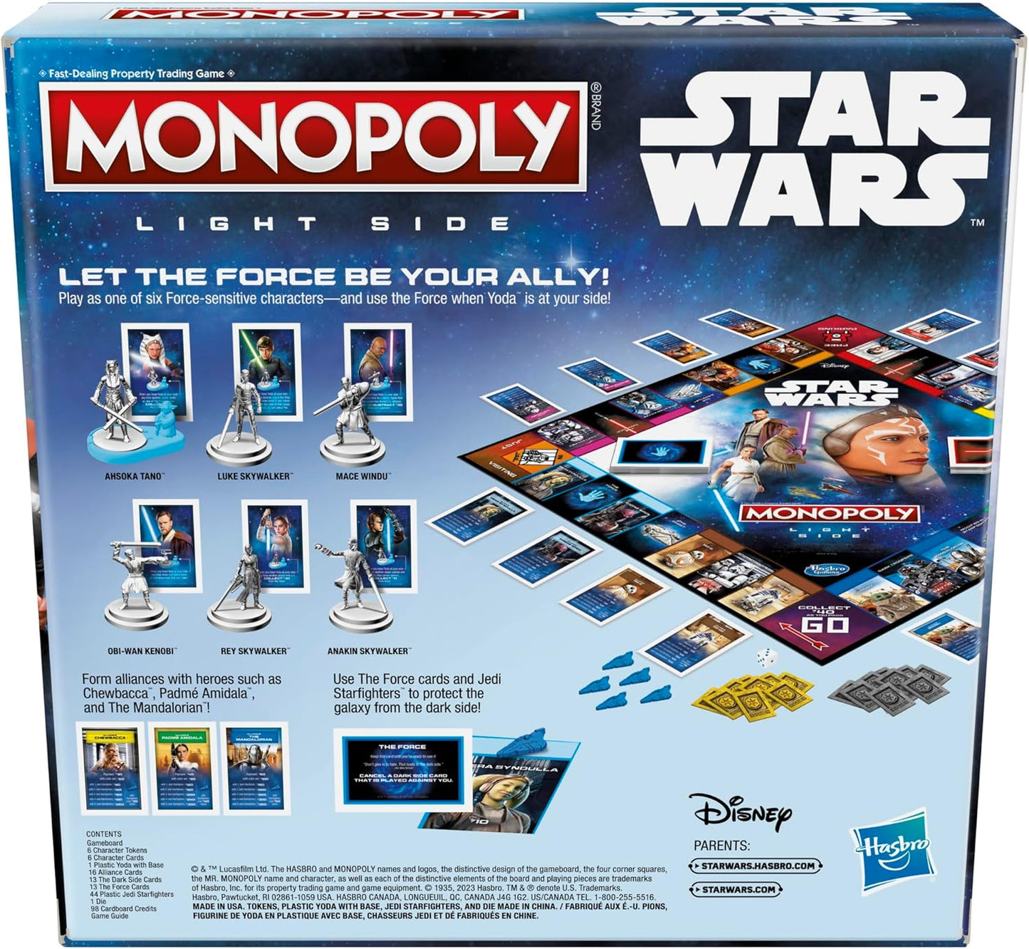 Hasbro Games Monopoly Star Wars Light Side