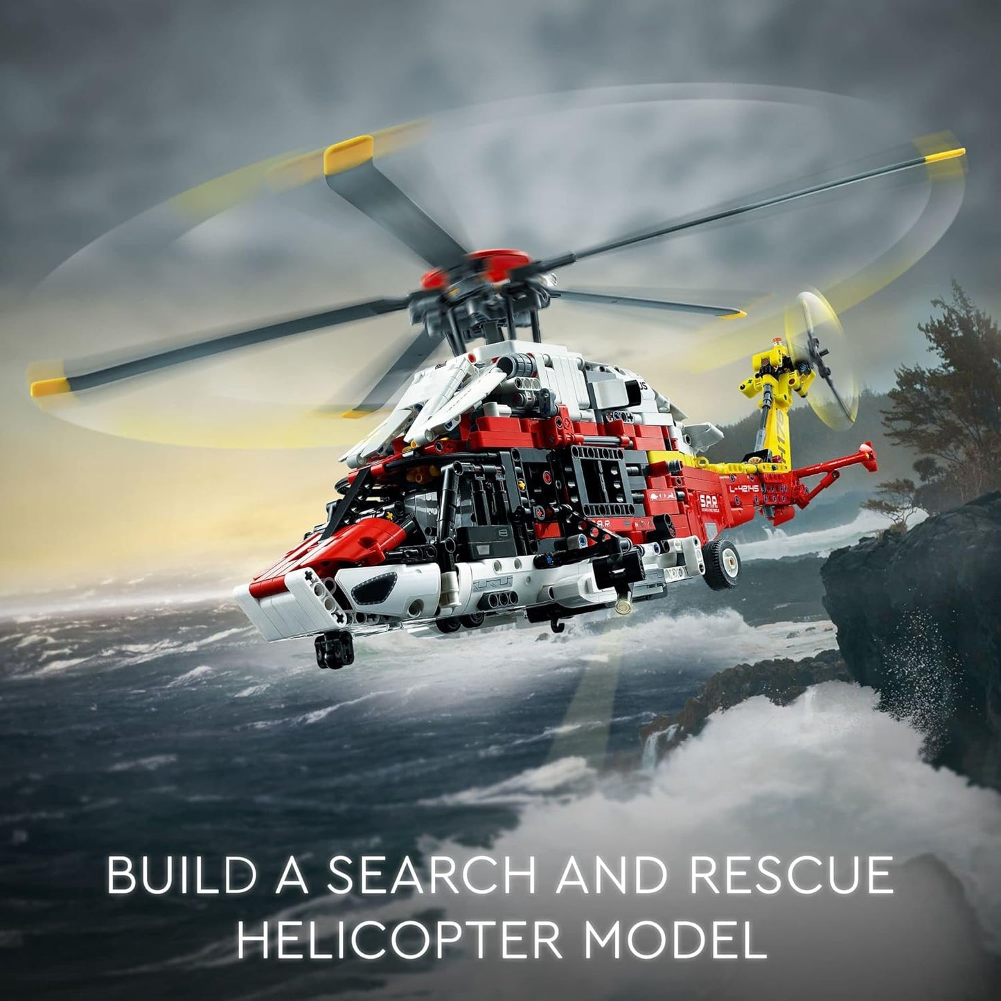 LEGO Technic 42145 Airbus H175 Rescue Helicopter