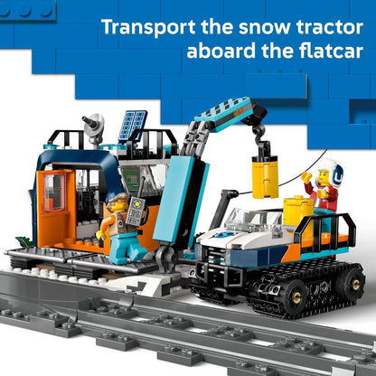 LEGO City 60470 Explorers Arctic Polar Express Train