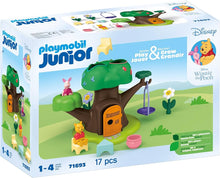 Playmobil 1.2.3 Disney 71693 Winnie's & Friends Piglet's Tree House