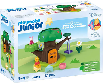 Playmobil 1.2.3 Disney 71693 Winnie's & Friends Piglet's Tree House