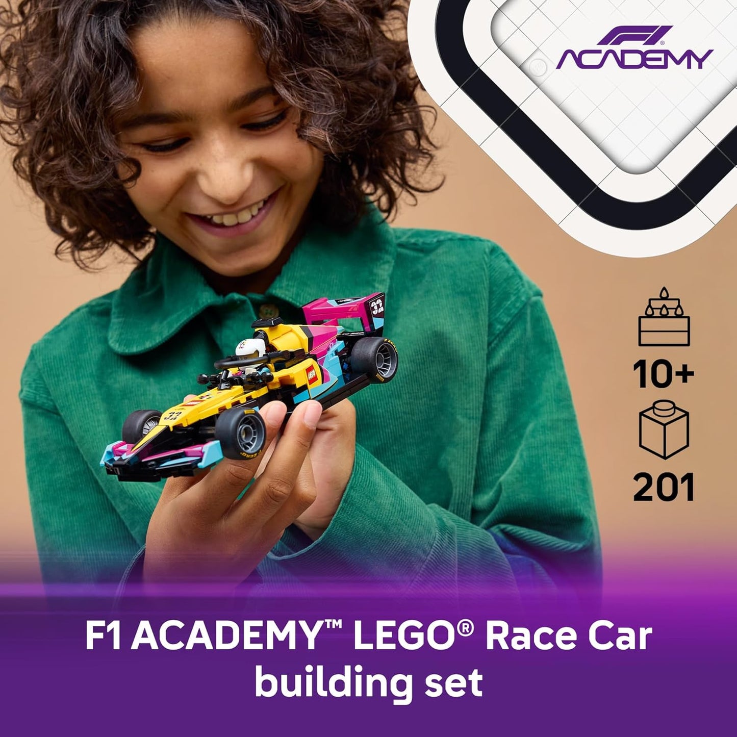 LEGO Speed Champions 77258 F1 ACADEMY™ LEGO® Race Car