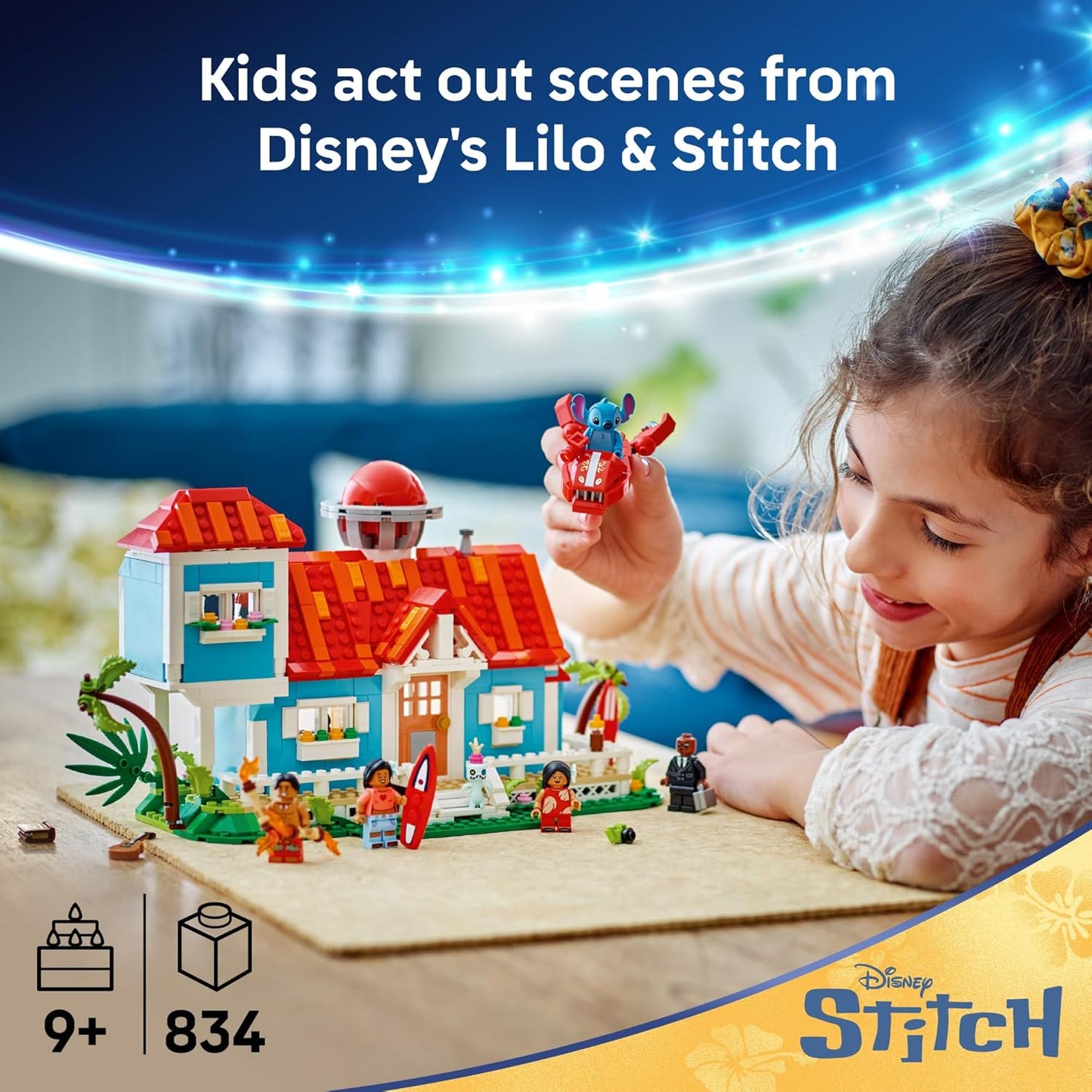 LEGO Disney 43268 Lilo And Stitch Beach House