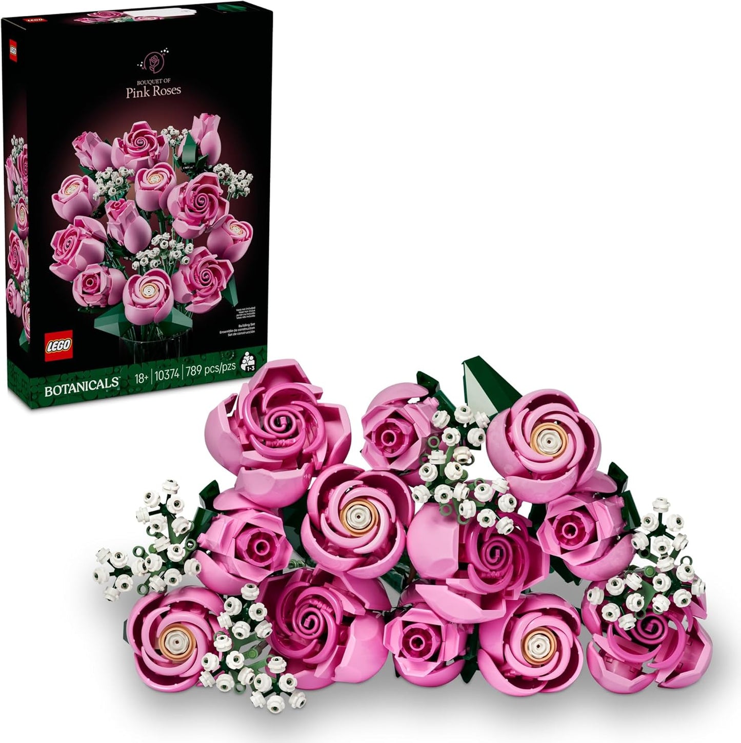 LEGO The Botanical Collection 10374 Pink Roses