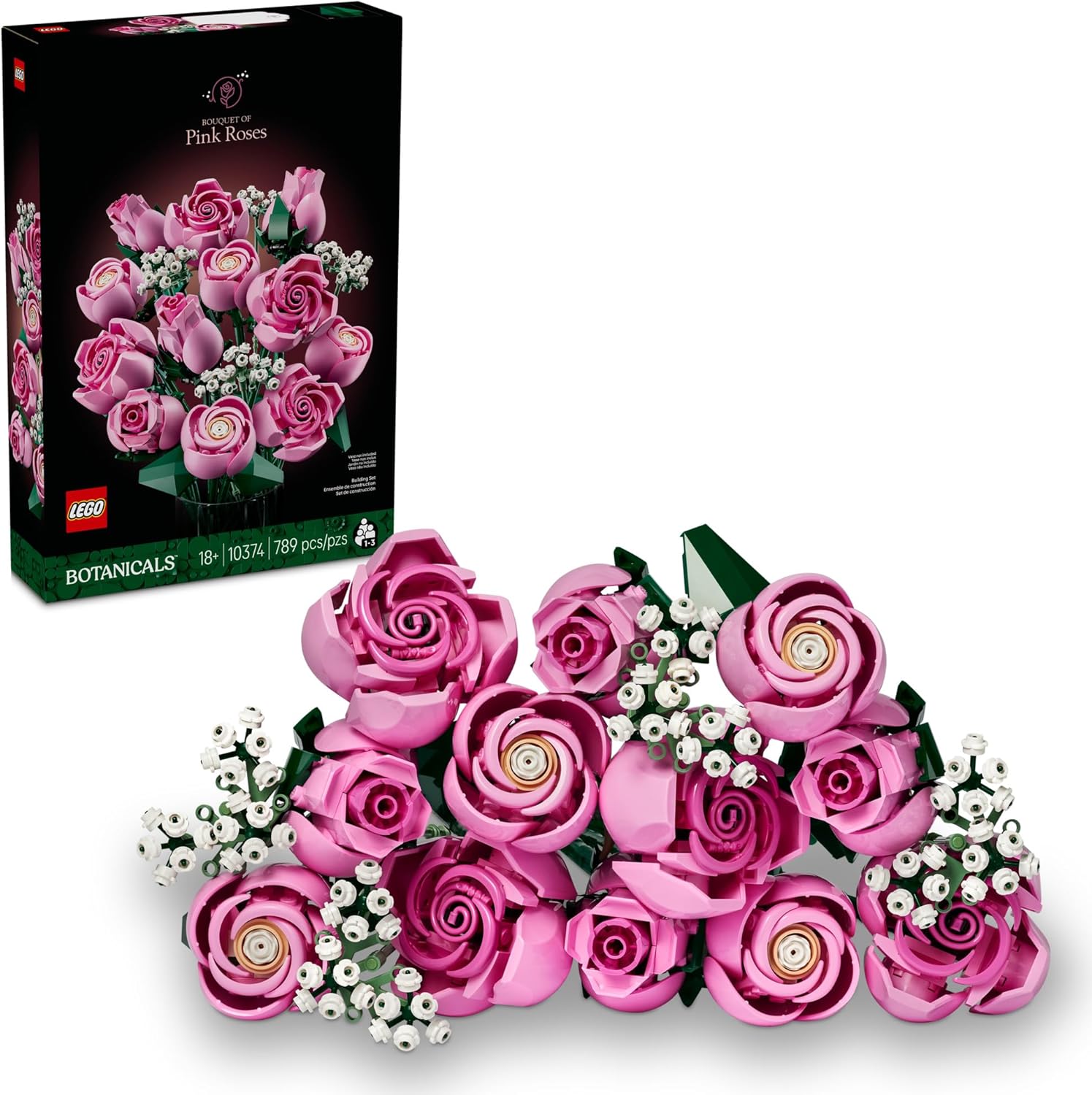 LEGO The Botanical Collection 10374 Pink Roses