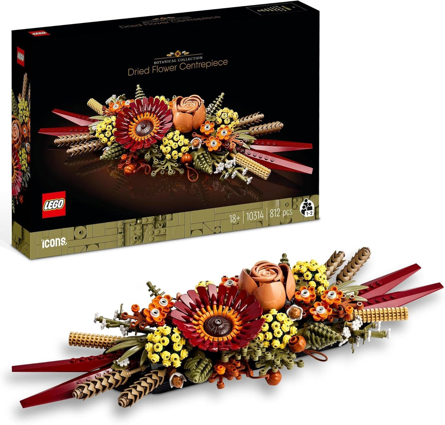 LEGO The Botanical Collection 10314 Dried Flower Centrepiece