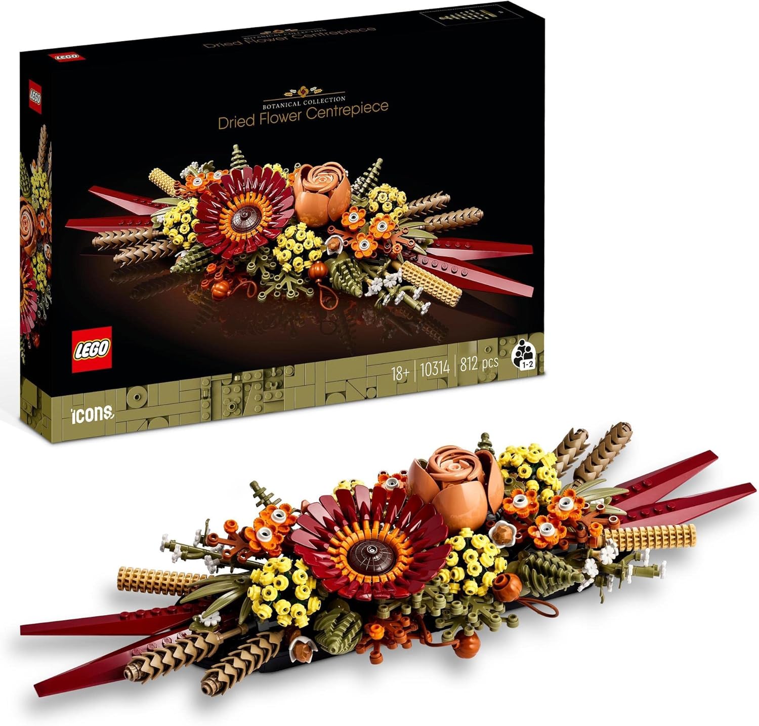 LEGO The Botanical Collection 10314 Dried Flower Centrepiece