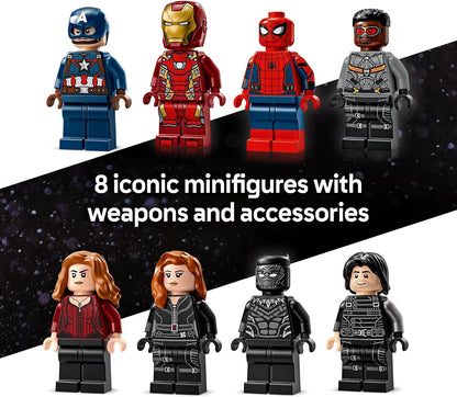 LEGO Marvel 76314 Captain America Civil War Battle