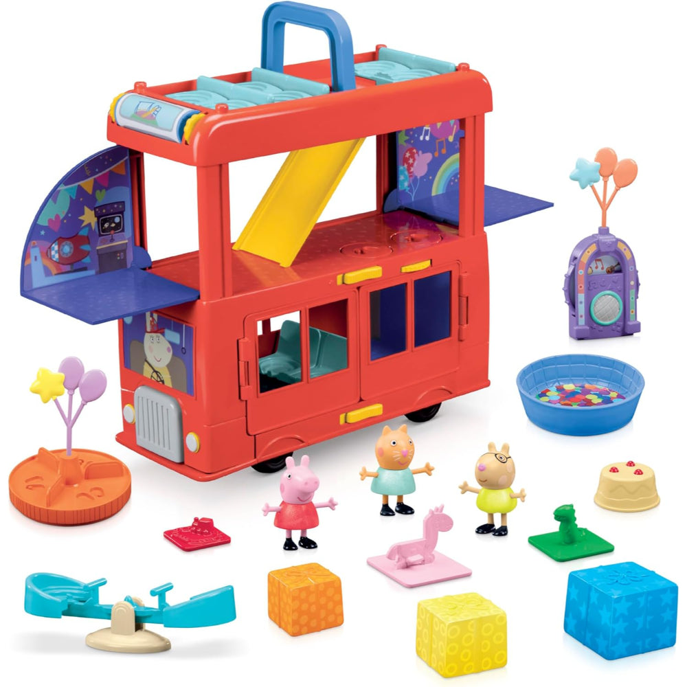 Peppa Pig - Peppa's 2-in-1 Party Bus