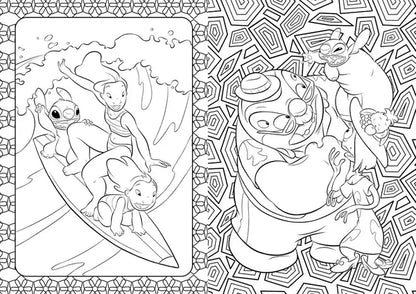Disney Adult Colouring Stitch