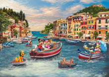 Thomas Kinkade Disney 1000 Puzzle Mickey and Minnie in Italy