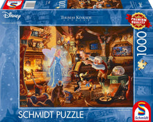 Thomas Kinkade Disney 1000 Puzzle Geppetto's Pinocchio