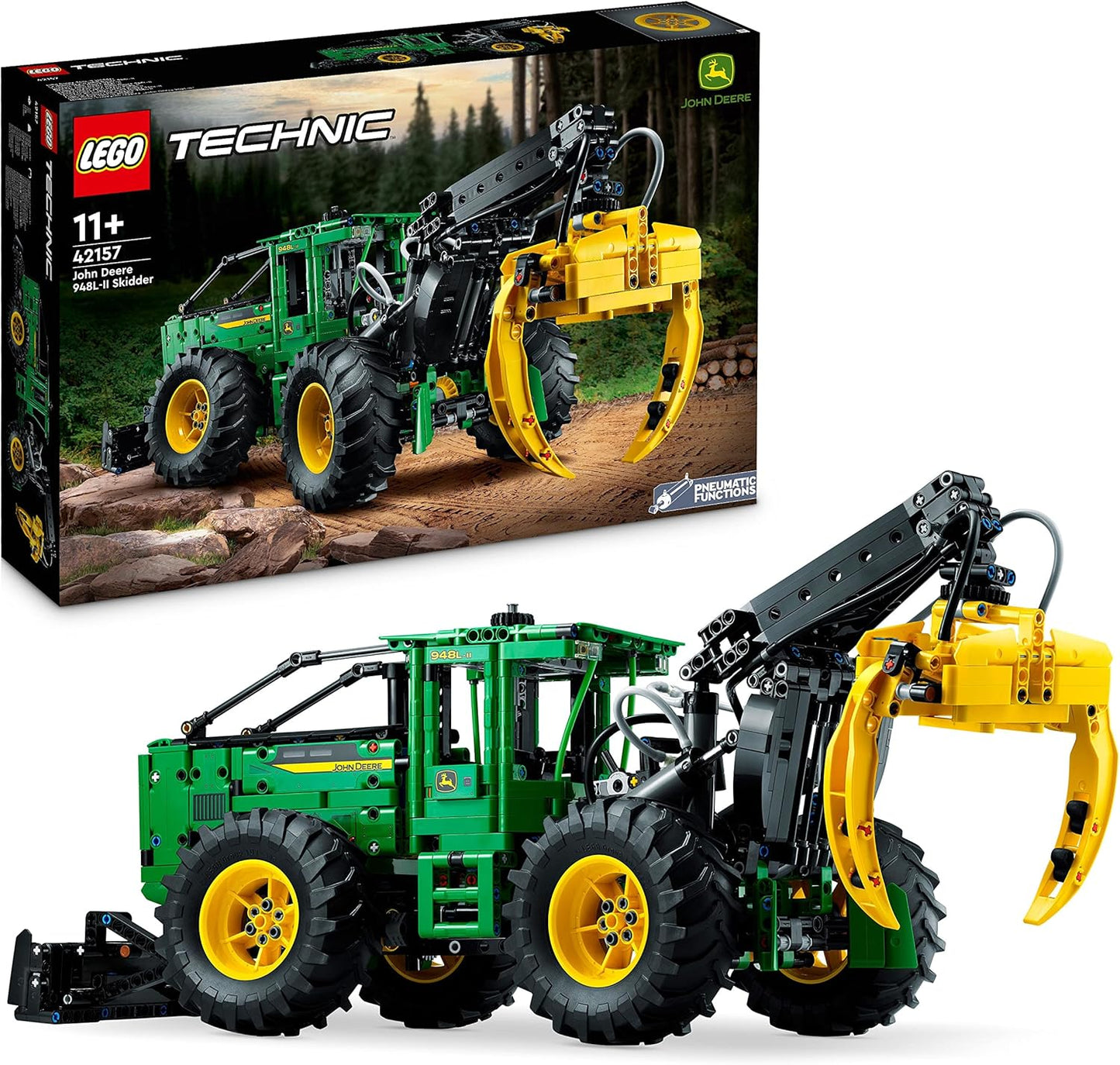 LEGO Technic 42157 John Deere 948L-II Skidder