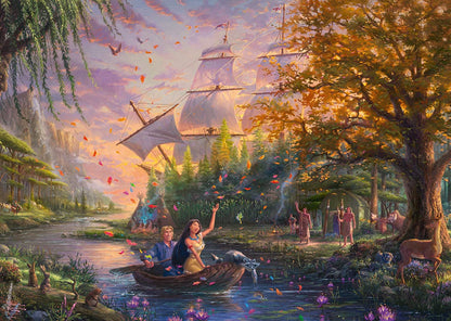 Thomas Kinkade Disney 1000 Puzzle Pocahontas