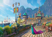 Thomas Kinkade Disney 1000 Puzzle Frozen Celebration in Arendelle