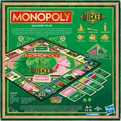 Hasbro Games Monopoly Wicked