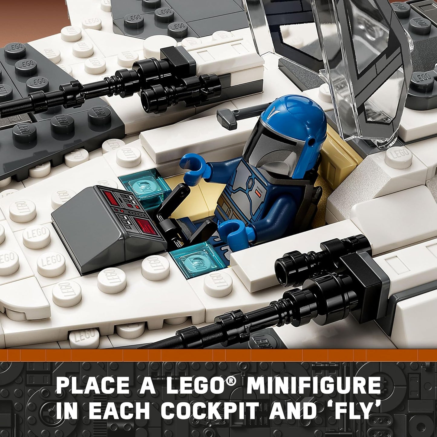 LEGO Star Wars 75348 Mandalorian Fang VS TIE Interceptor