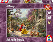 Thomas Kinkade Disney 1000 Puzzle Snow White Dancing in the Sunlight