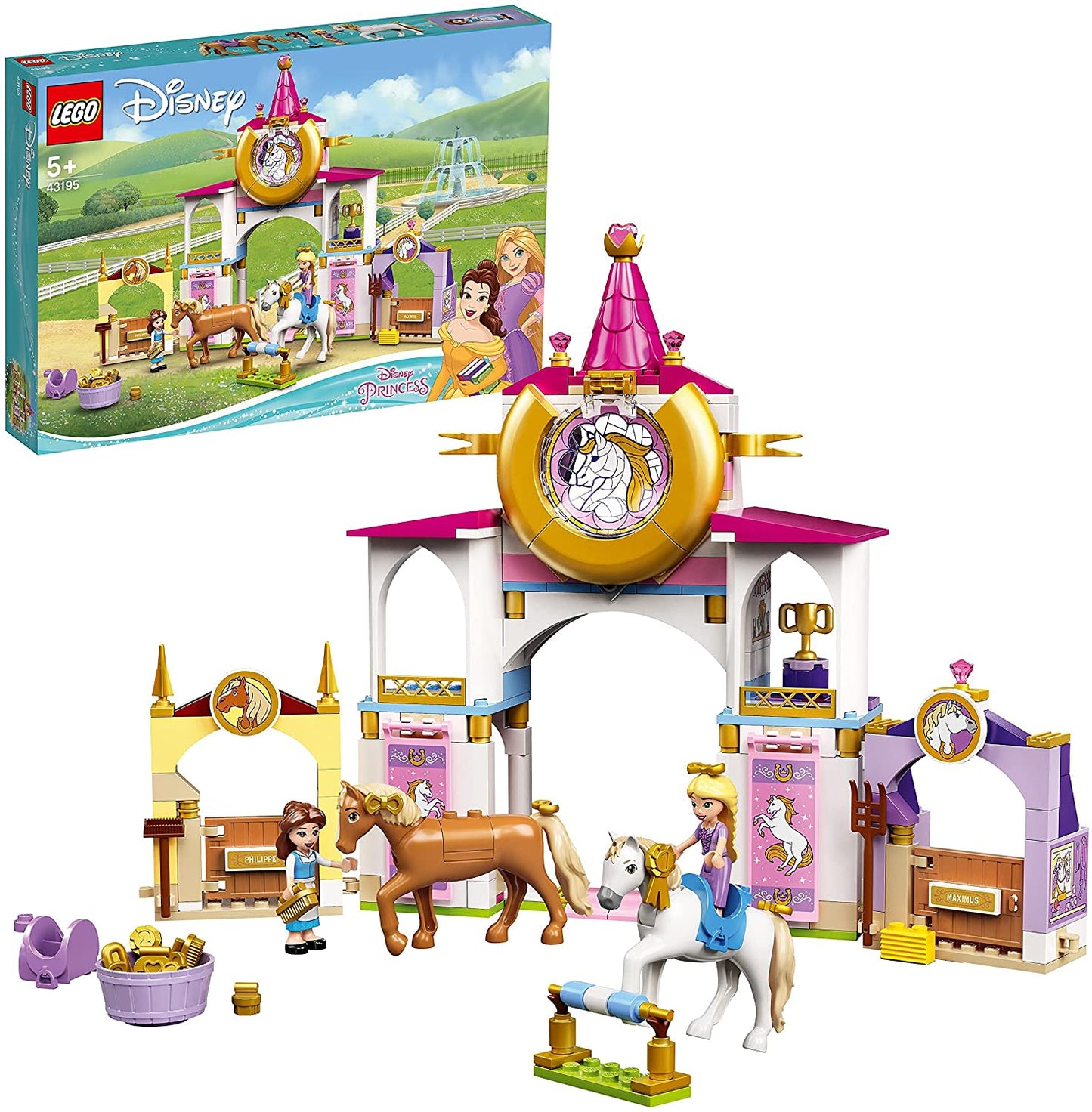 LEGO Disney 43195 Disney Belle And Rapunzel's Royal Stables