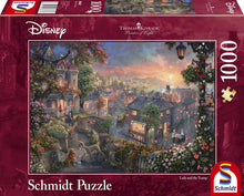 Thomas Kinkade Disney 1000 Puzzle Lady and the Tramp
