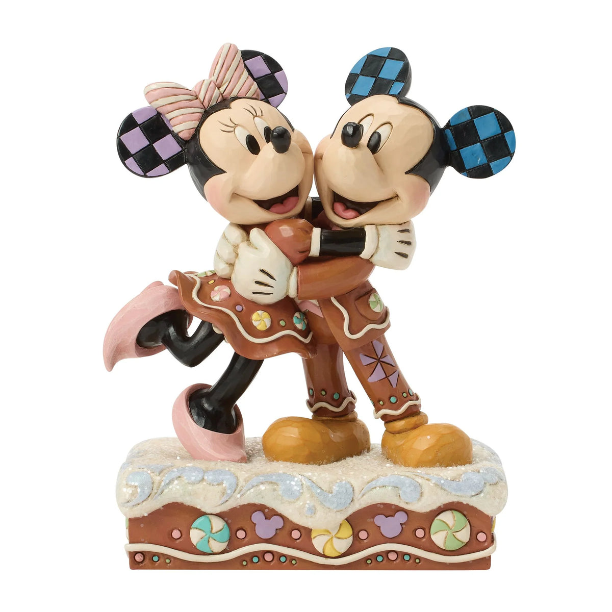 Disney Traditions 6018705 Mickey and Minnie Gingerbread