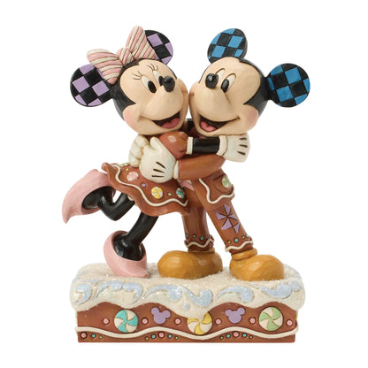 Disney Traditions 6018705 Mickey and Minnie Gingerbread