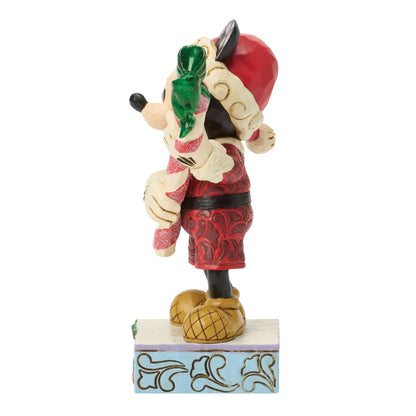 Disney Traditions 6018711 Mickey with Candy Cane