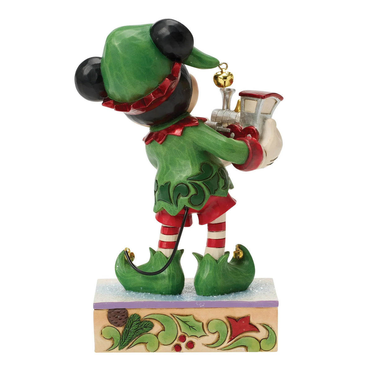 Disney Traditions 6018712 Mickey Special Edition Elf on Track