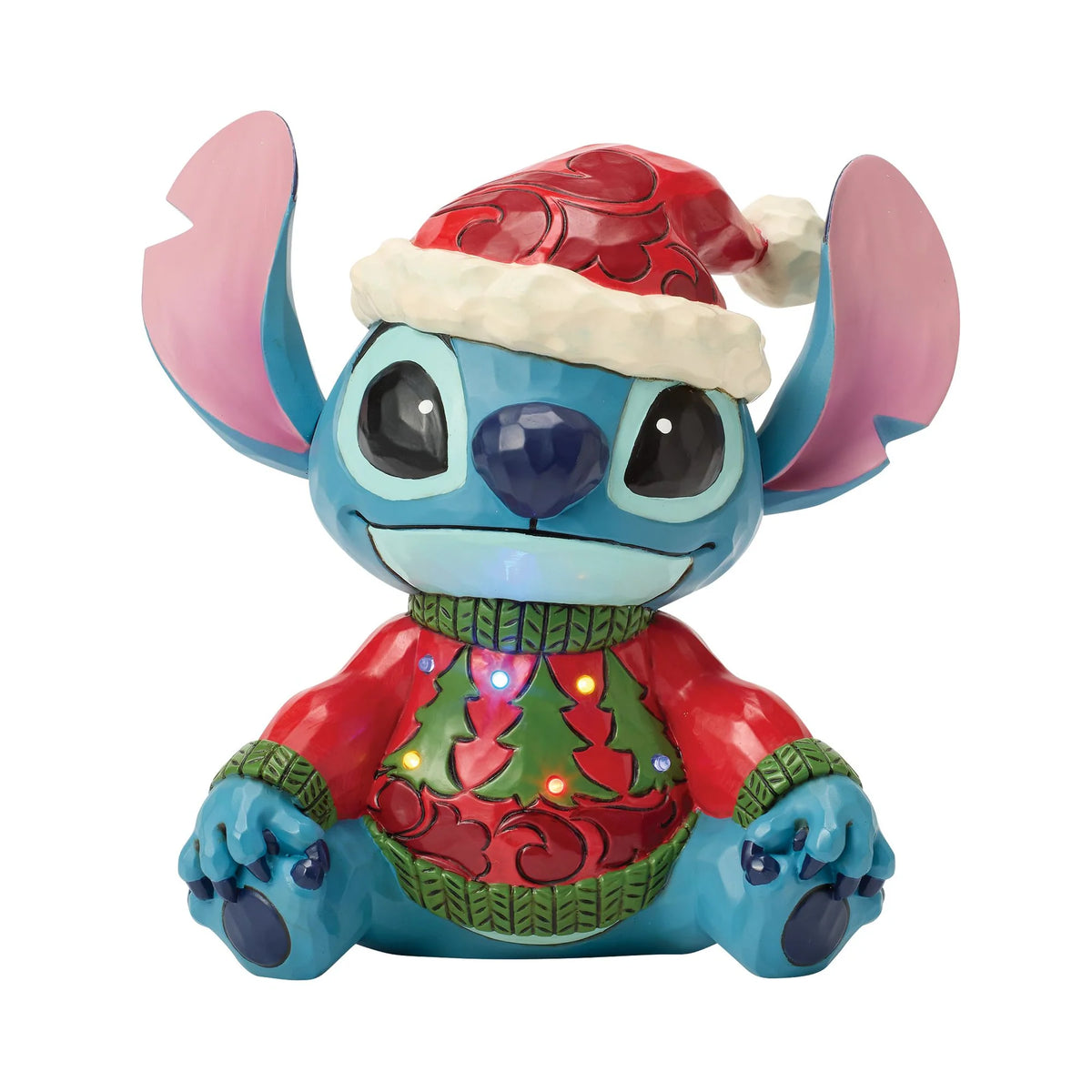 Disney Traditions 6018714 Stitch Feeling Jolly & A Little Naughty