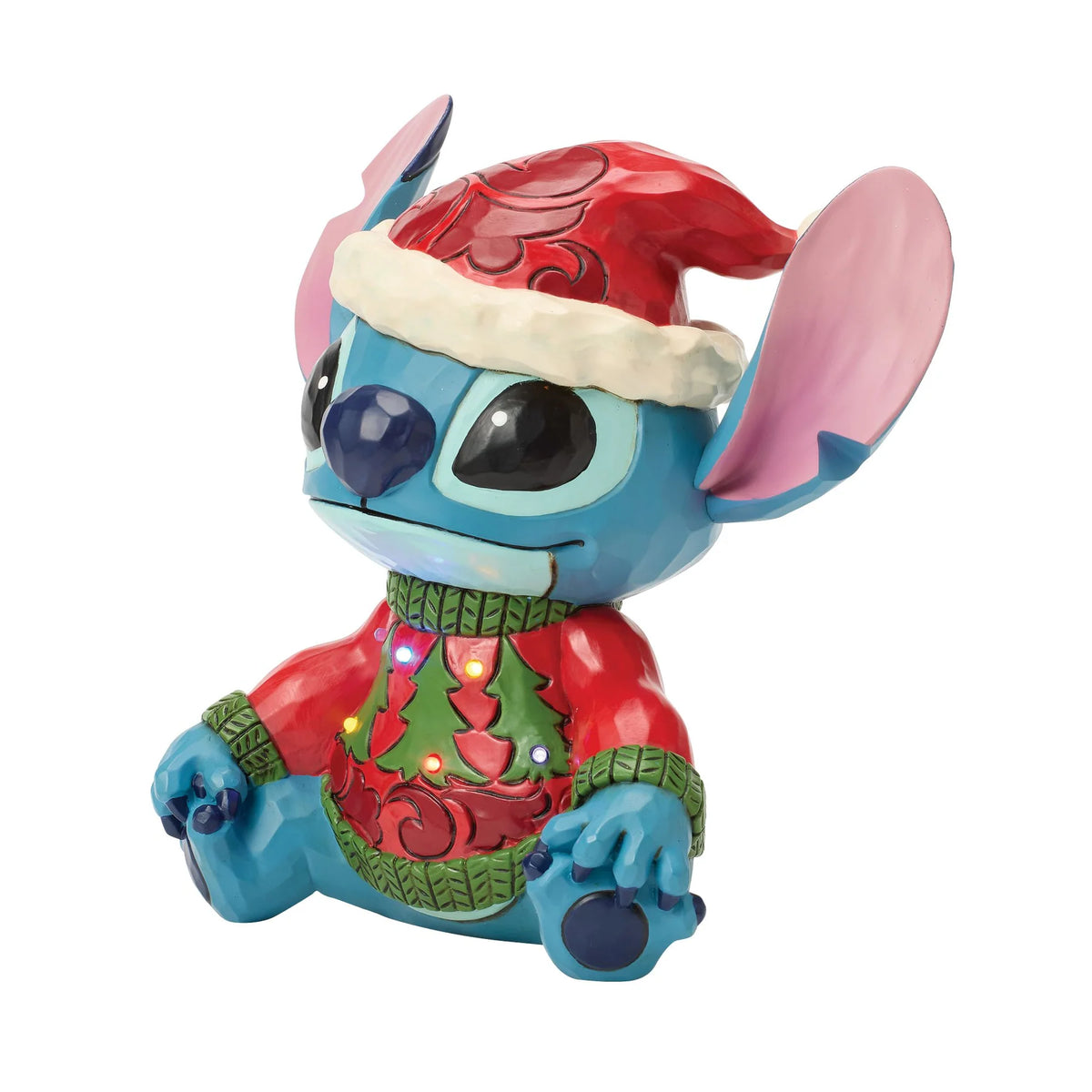 Disney Traditions 6018714 Stitch Feeling Jolly & A Little Naughty