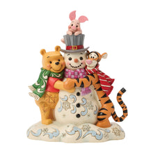 Disney Traditions 6018716 Pooh & Friend Snowman A Chilly Creation