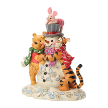 Disney Traditions 6018716 Pooh & Friend Snowman A Chilly Creation