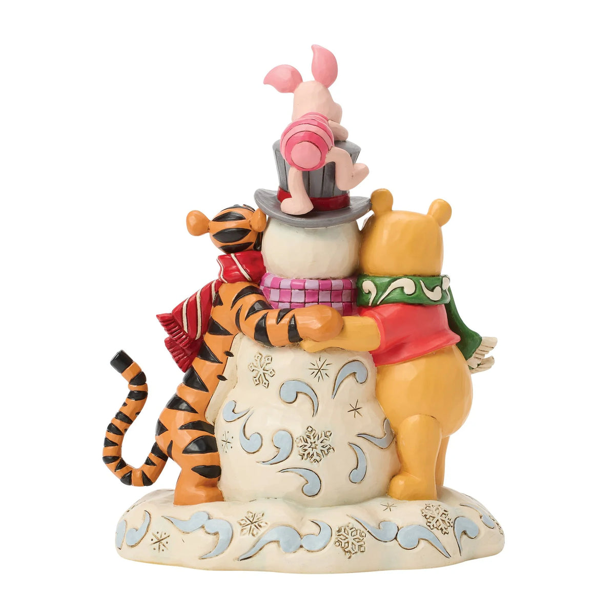 Disney Traditions 6018716 Pooh & Friend Snowman A Chilly Creation