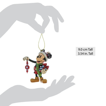 Disney Traditions Ornament 6017546 Mickey Holding Christmas Gift