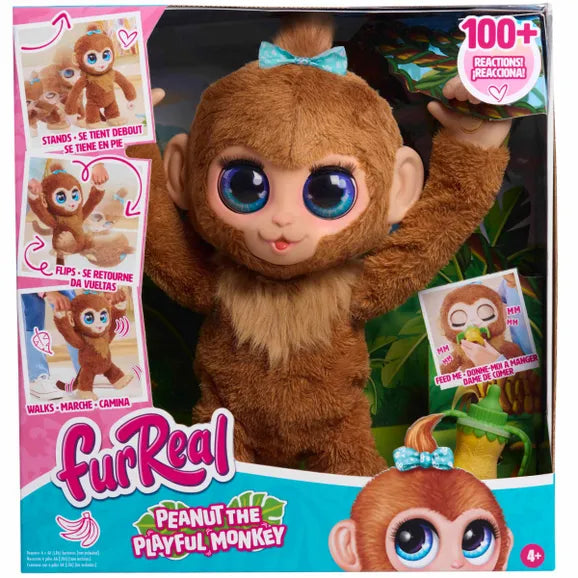 FurReal - Peanut The Playful Monkey