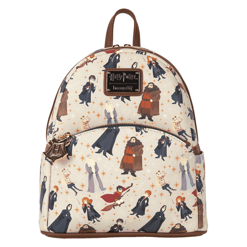 Loungefly Harry Potter Mini Backpack - Hogwarts All-Over Print