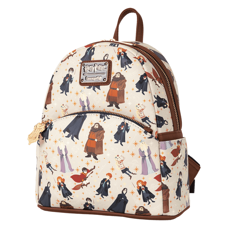 Loungefly Harry Potter Mini Backpack - Hogwarts All-Over Print