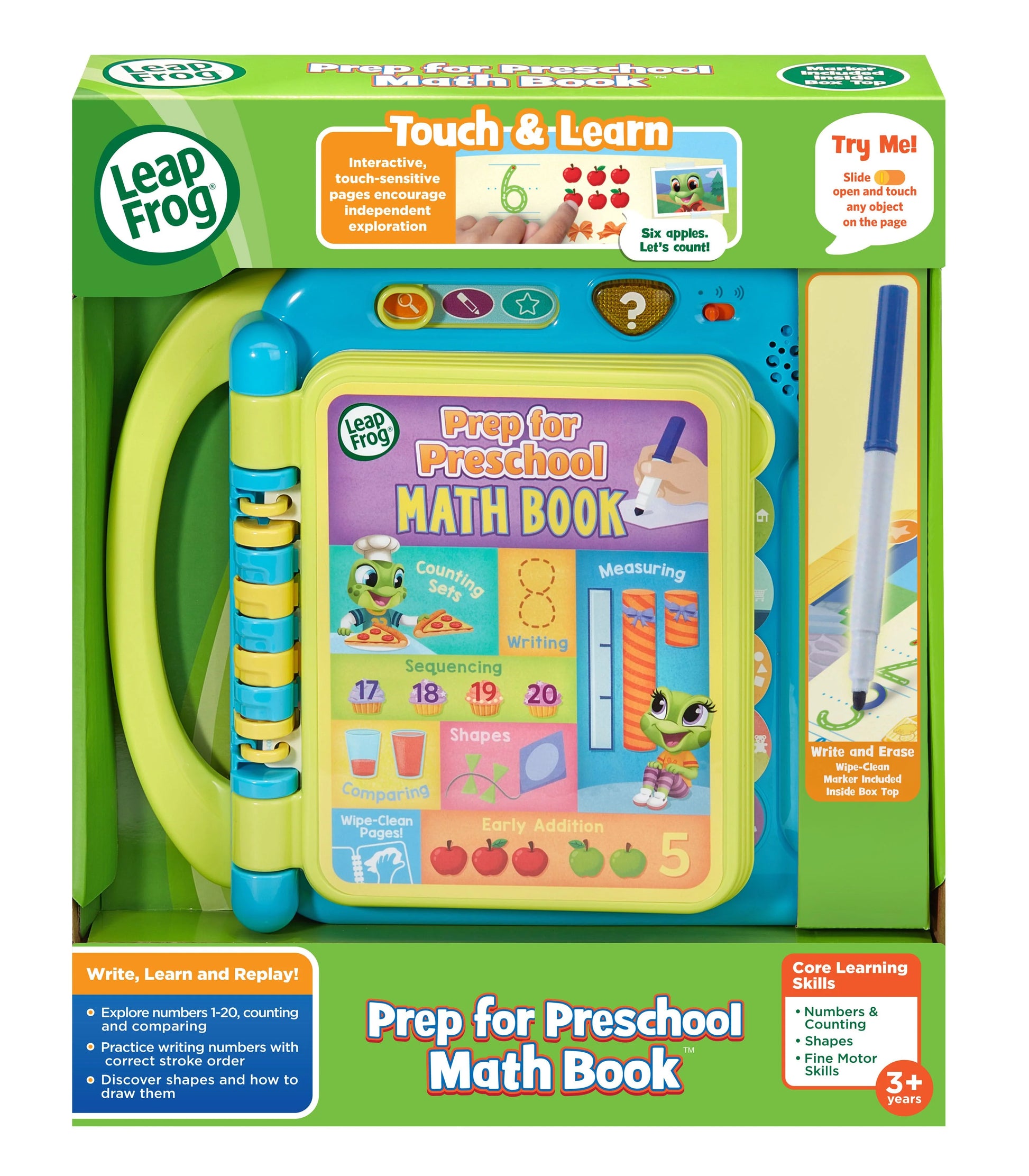 Leapfrog Math Writing LeapFrog - Prep For Preschool Math Book – Top Spot
