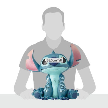 Disney Traditions 6000971 Big Trouble (Stitch Statement Figurine)