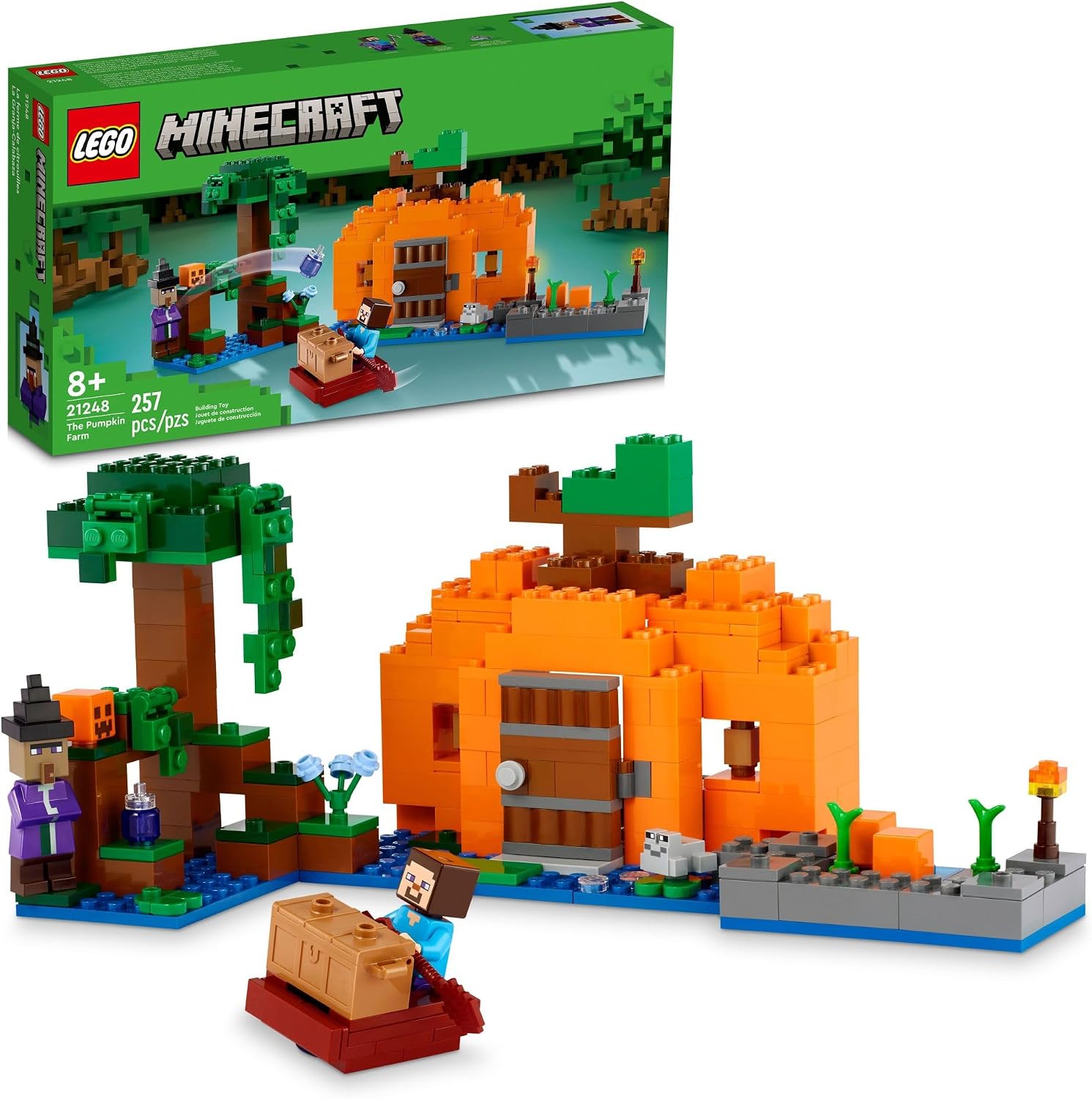 LEGO Minecraft 21248 The Pumpkin Farm