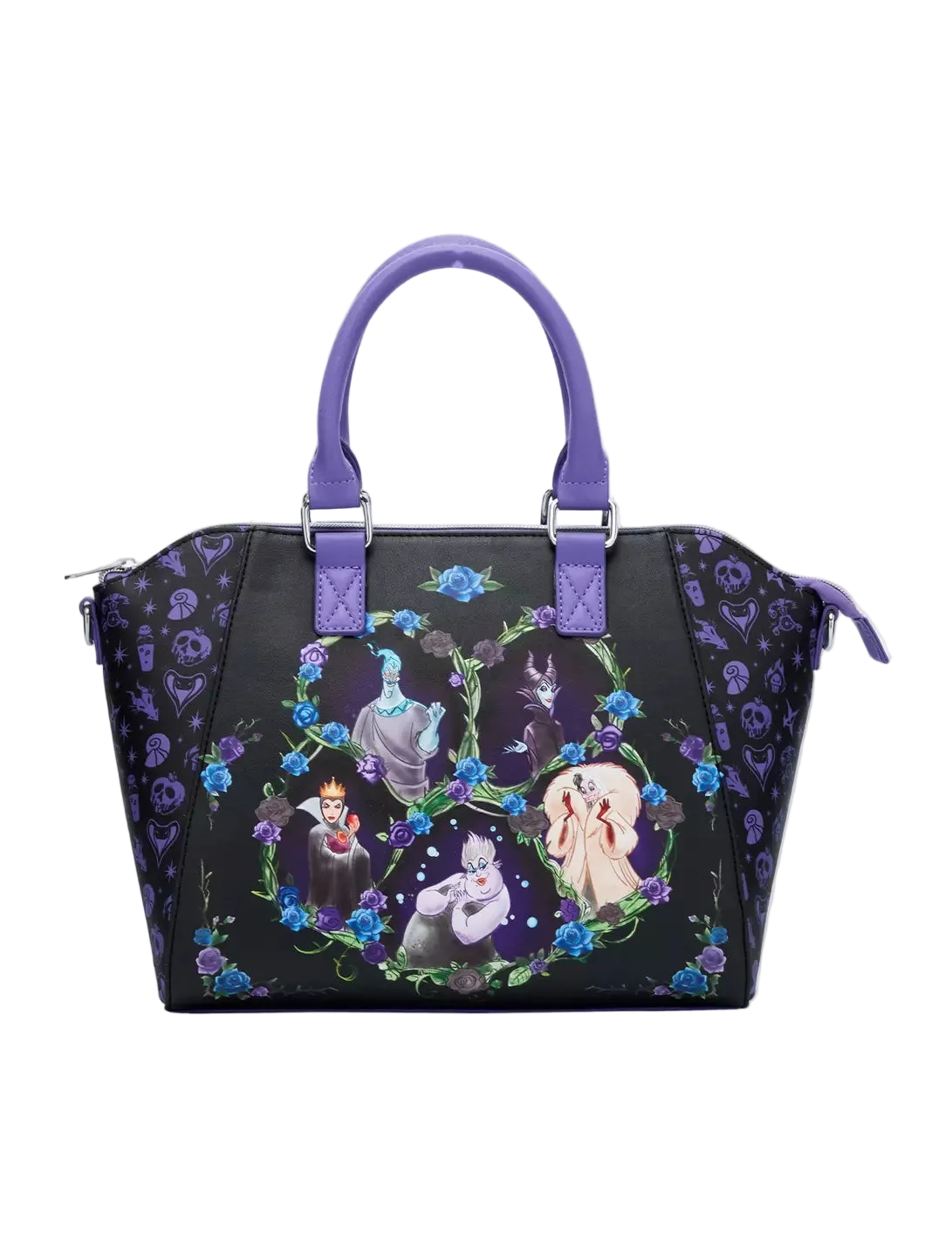 Loungefly Disney Crossbody Bag - Villains Floral Icons
