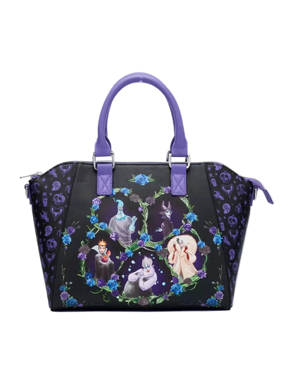 Loungefly Disney Crossbody Bag - Villains Floral Icons