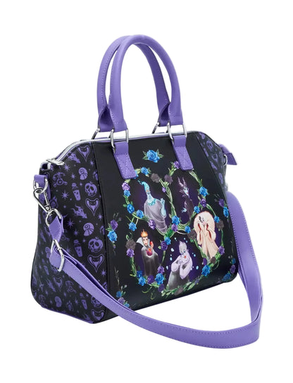 Loungefly Disney Crossbody Bag - Villains Floral Icons