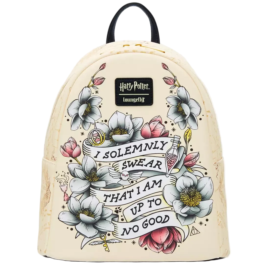 Loungefly Harry Potter Mini Backpack - I Swear I Am Up To No Good