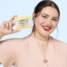 Loungefly Disney Wallet Cardholder - Mickey and Friends Rainbow Stripes