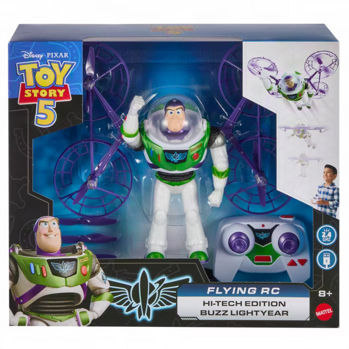 Mattel Toy Story - Hi-Tech Edition Buzz Lightyear Flying RC