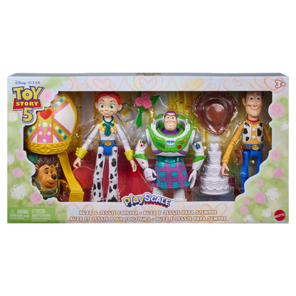 Mattel Toy Story Play Scale - Buzz & Jessie Forever