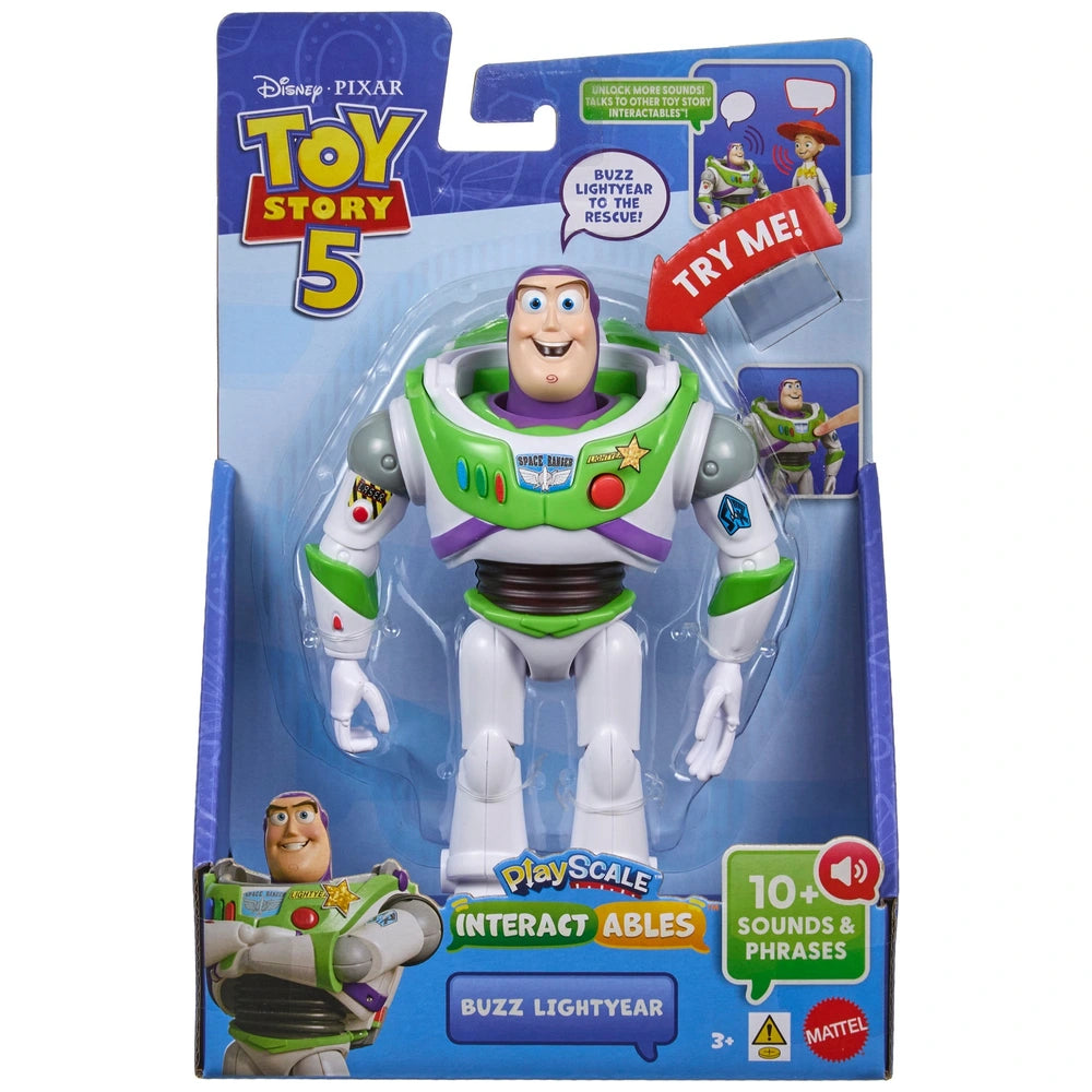 Mattel Toy Story Play Scale Interact - Buzz